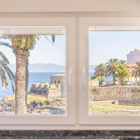 Apartamento Finisterre Con Vistas Al Mar Y Playa Luaran gambar
