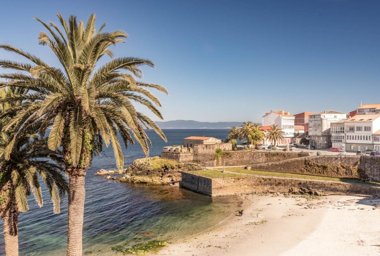 Apartamento Finisterre Con Vistas Al Mar Y Playa Luaran gambar