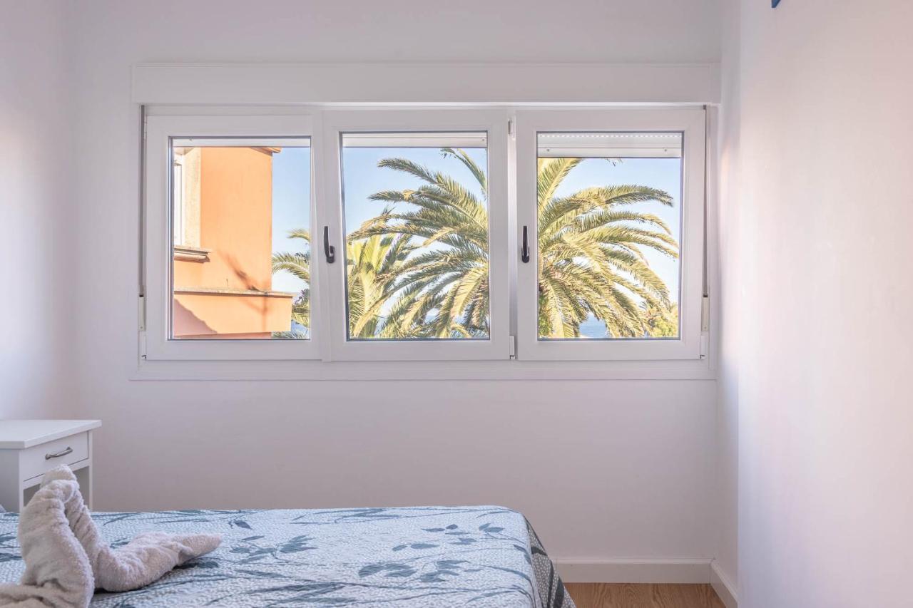 Apartamento Finisterre Con Vistas Al Mar Y Playa Luaran gambar